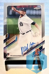 2021 Topps Chrome Rookie Auto #RA-RG Rony Garcia Tigers